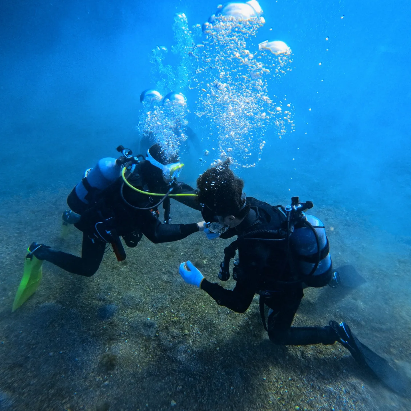 19日は僕はアドバンスコース担当🐠ヒカルはオープンウォーター...