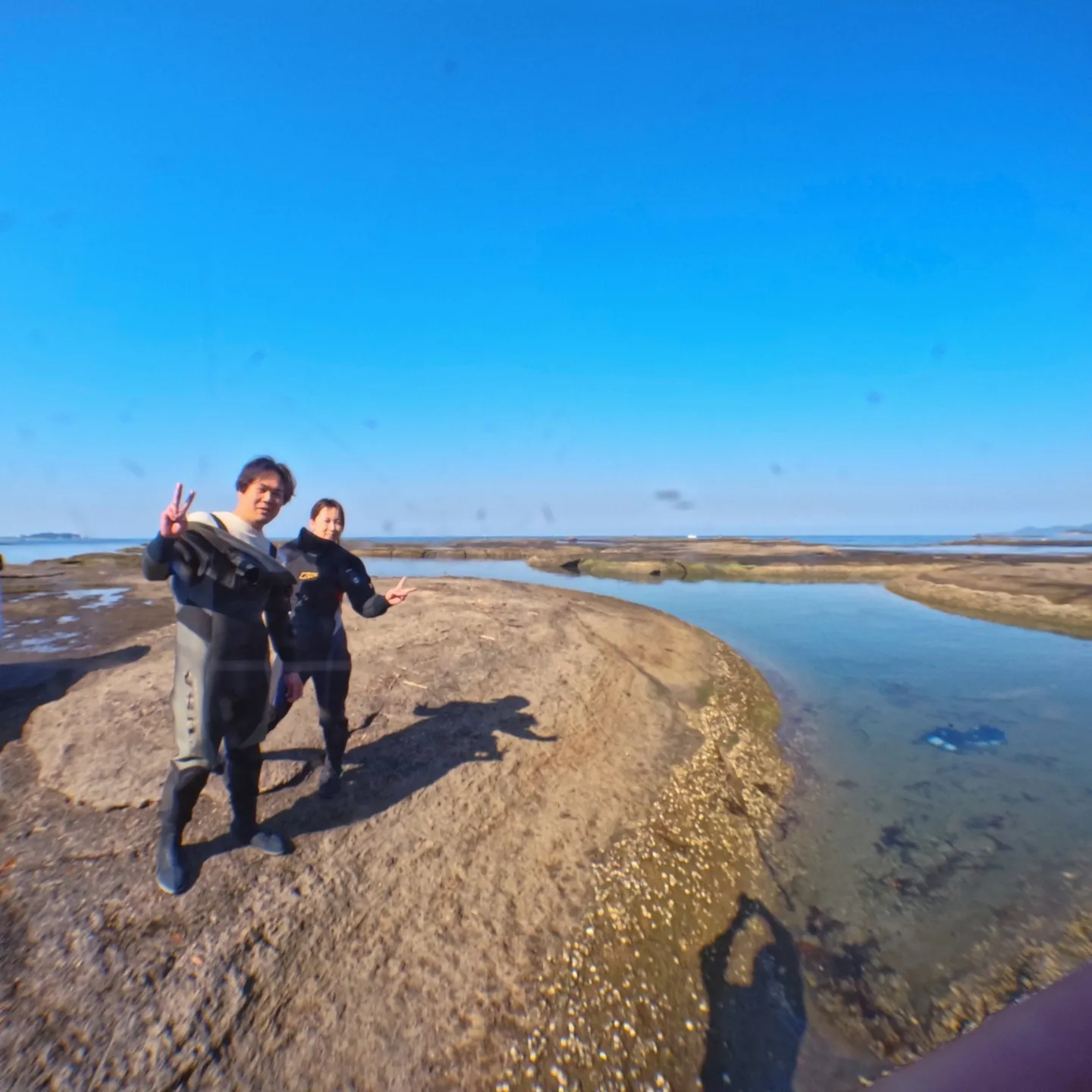 ダイビング海洋実習一日目😙