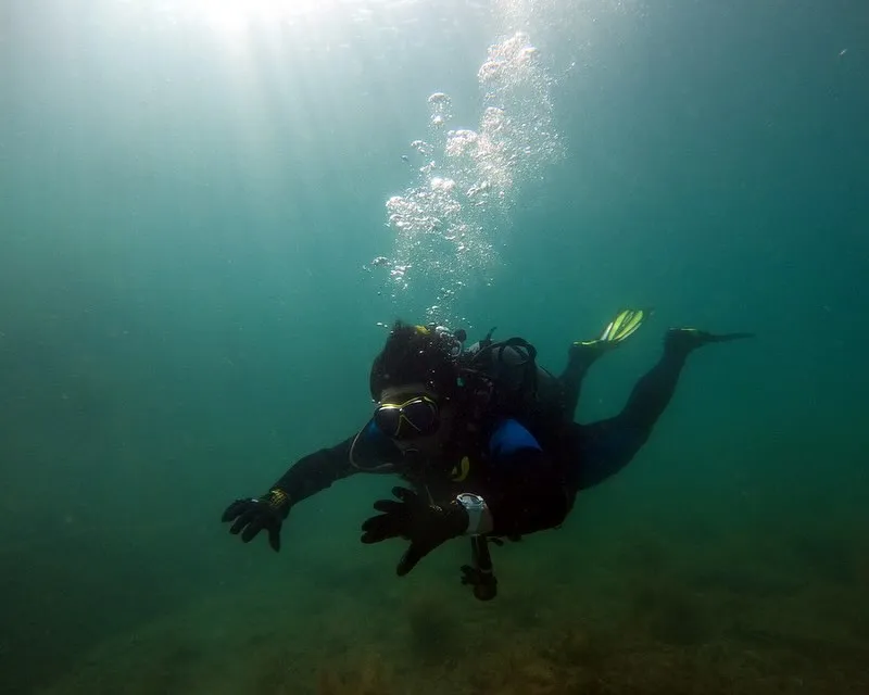 25.05.05天神崎ビーチでOWDコース