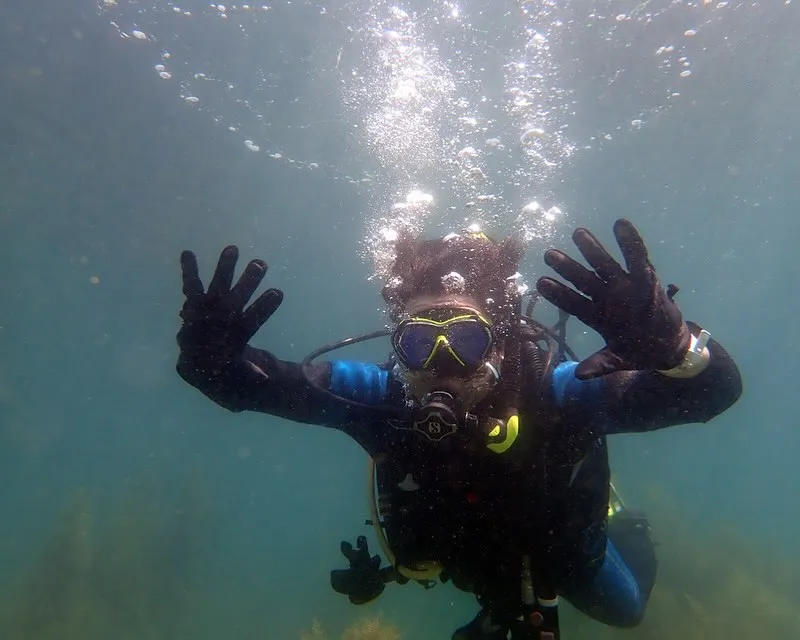 25.05.05天神崎ビーチでOWDコース