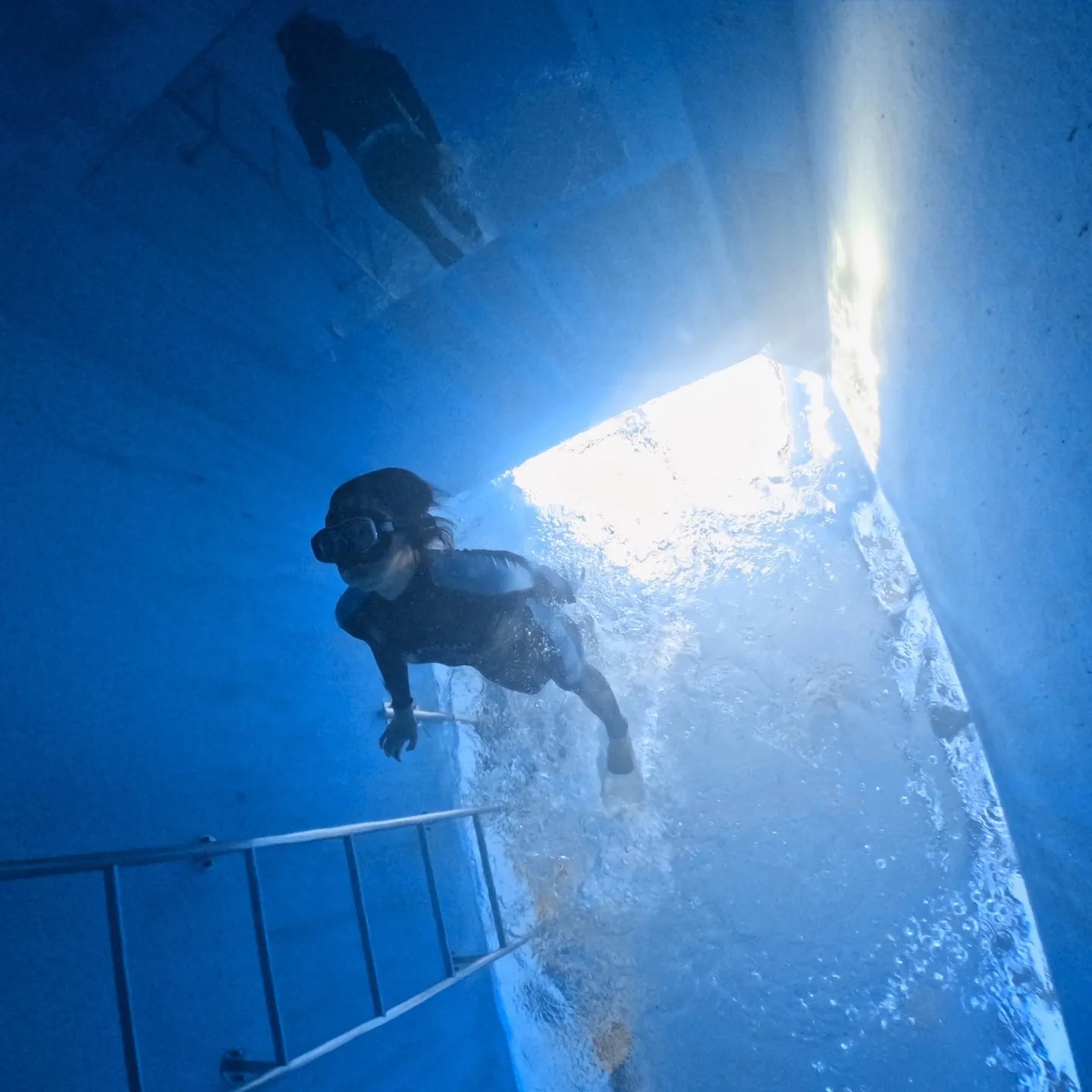 2025/7/30は午前中はOWDプール講習😊初ダイブに最初...