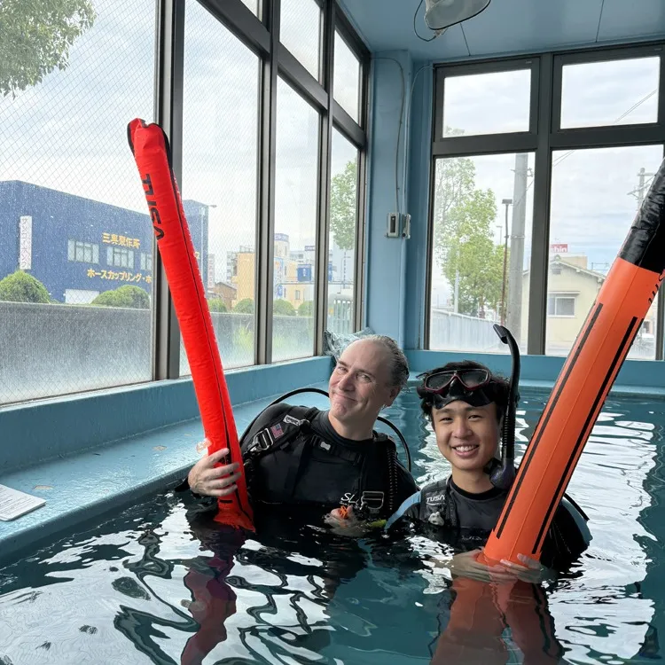 2025/8/30はシンガポールからレスキューコースを受講し...