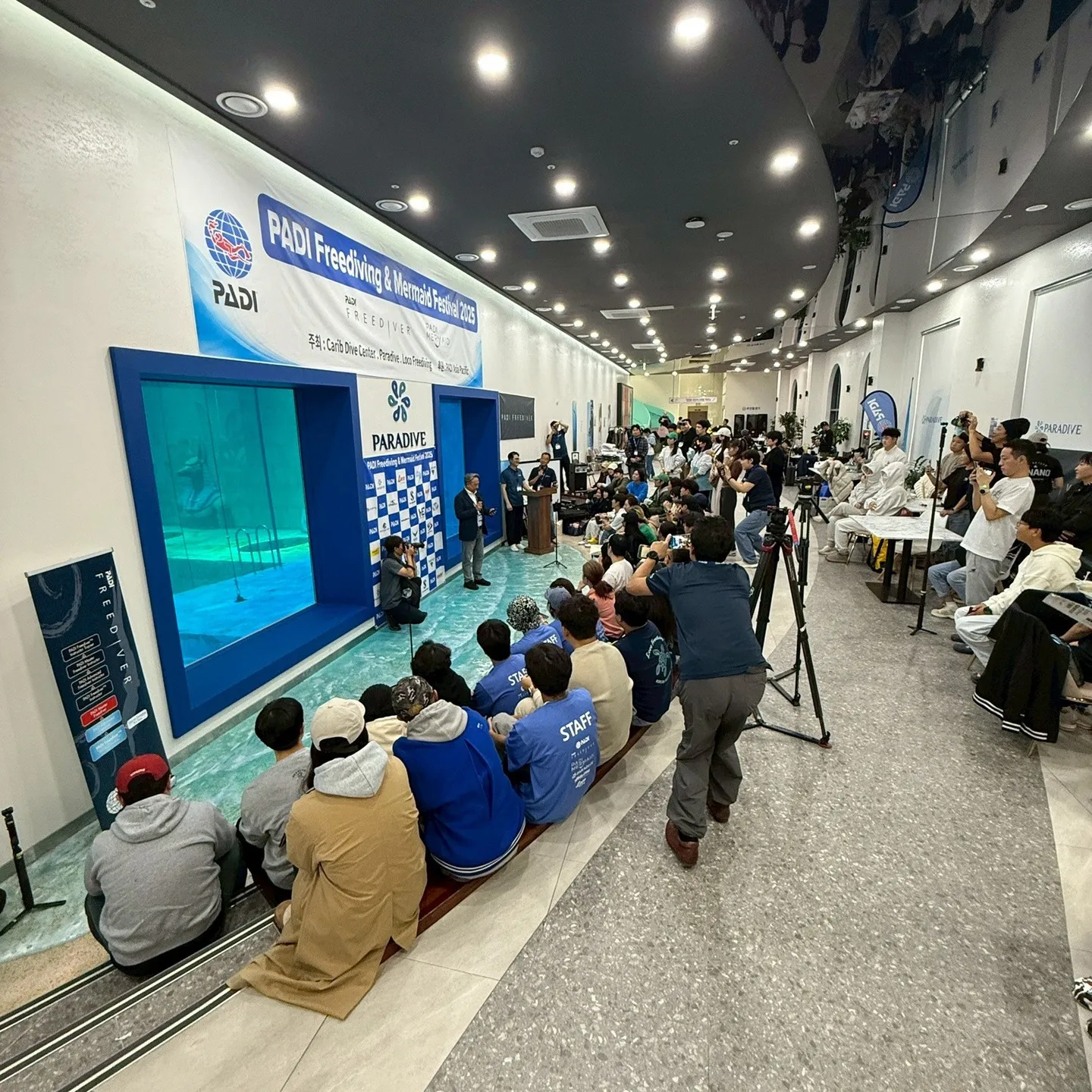 土曜日は韓国のPARADIVEにてフリーダイビング講習🤽‍♀...