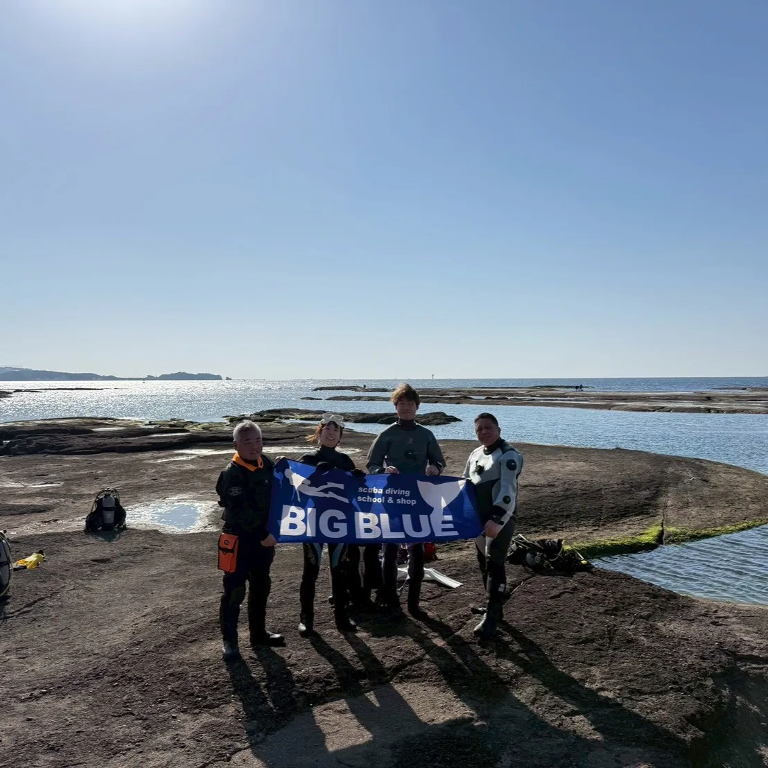 土日はポカポカ陽気の中でのレスキューダイブ🌞